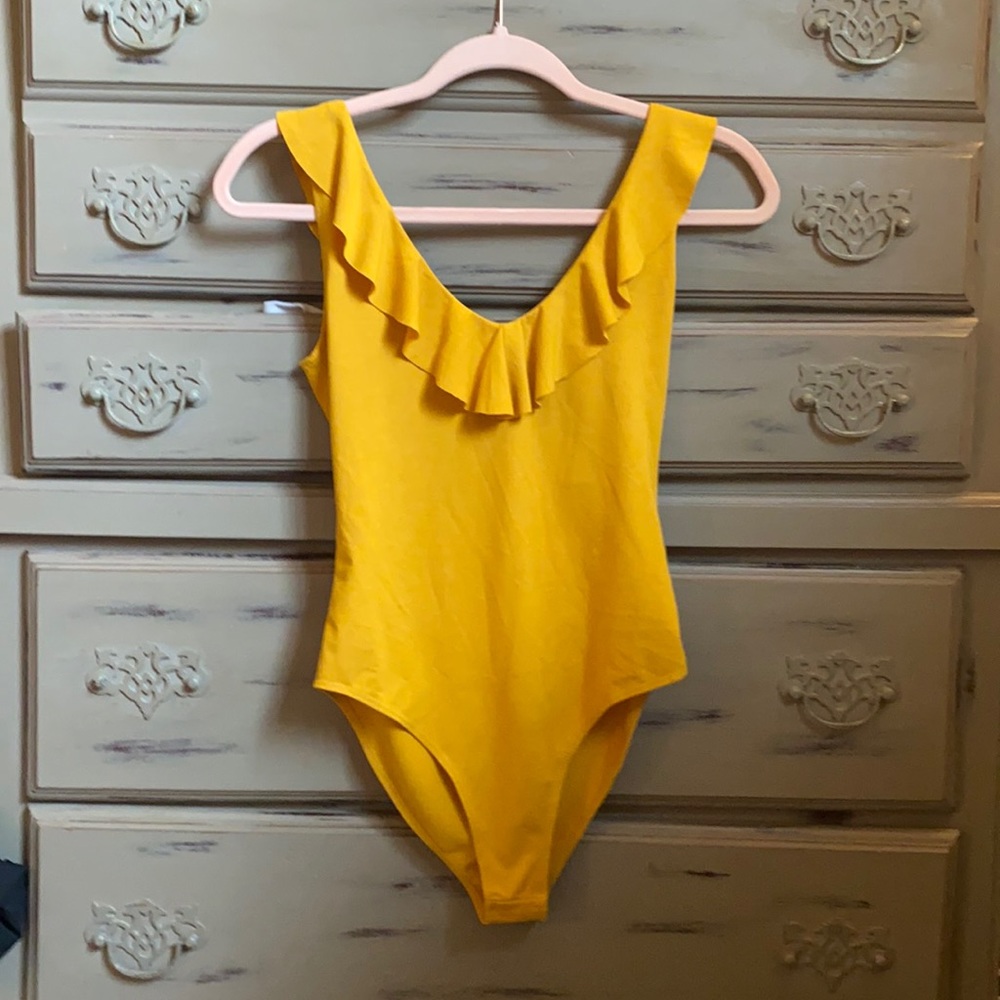 Yellow Bodysuit